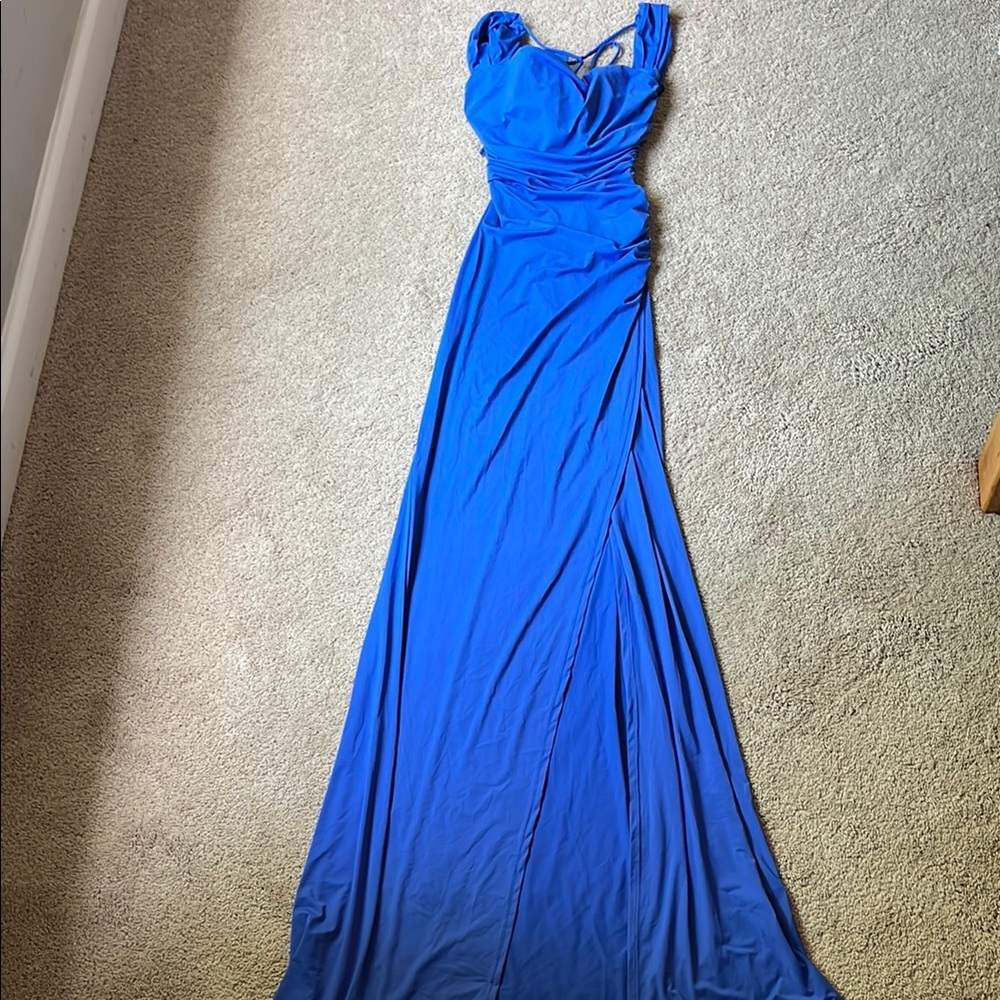 Lucy in the Sky Tie and Bow-Back Prom Dress